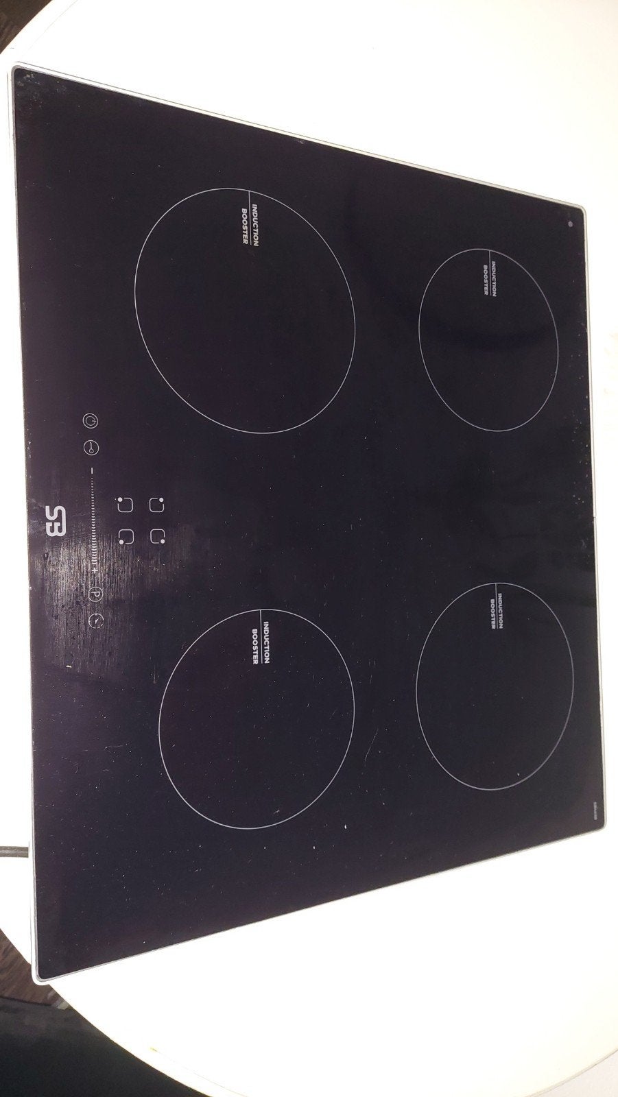 Inductie kookplaat 4 zones met booster functie, Witgoed en Apparatuur, Ophalen, Gebruikt, 4 kookzones, Inbouw