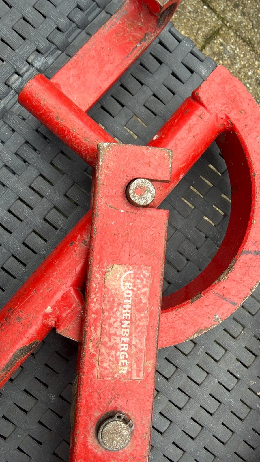 Rothenberger buigtangen set, Ophalen, Gebruikt, Overige typen, Overige merken