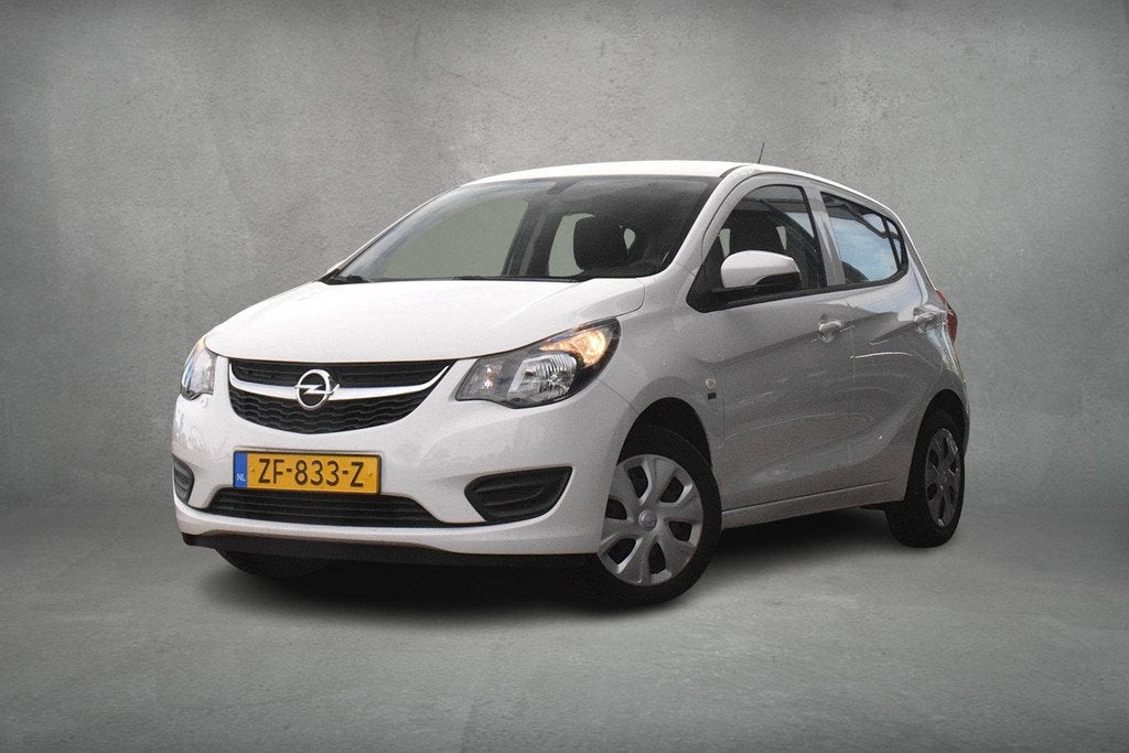 Opel KARL 1.0 ecoFLEX 120 Jaar Edition | Airco | Cruise | NL, Auto's, 839 kg, Stof, Gebruikt, Wit