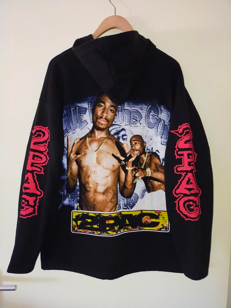Tupac vintage vest, Kleding | Heren, Ophalen, Zo goed als nieuw, Maat 56/58 (XL)