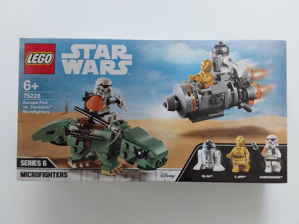 Lego 75228 Star Wars Escape Pod vs Dewback Microfighters 🆕️, Star Wars, Lego, Nieuw, Ophalen of Verzenden