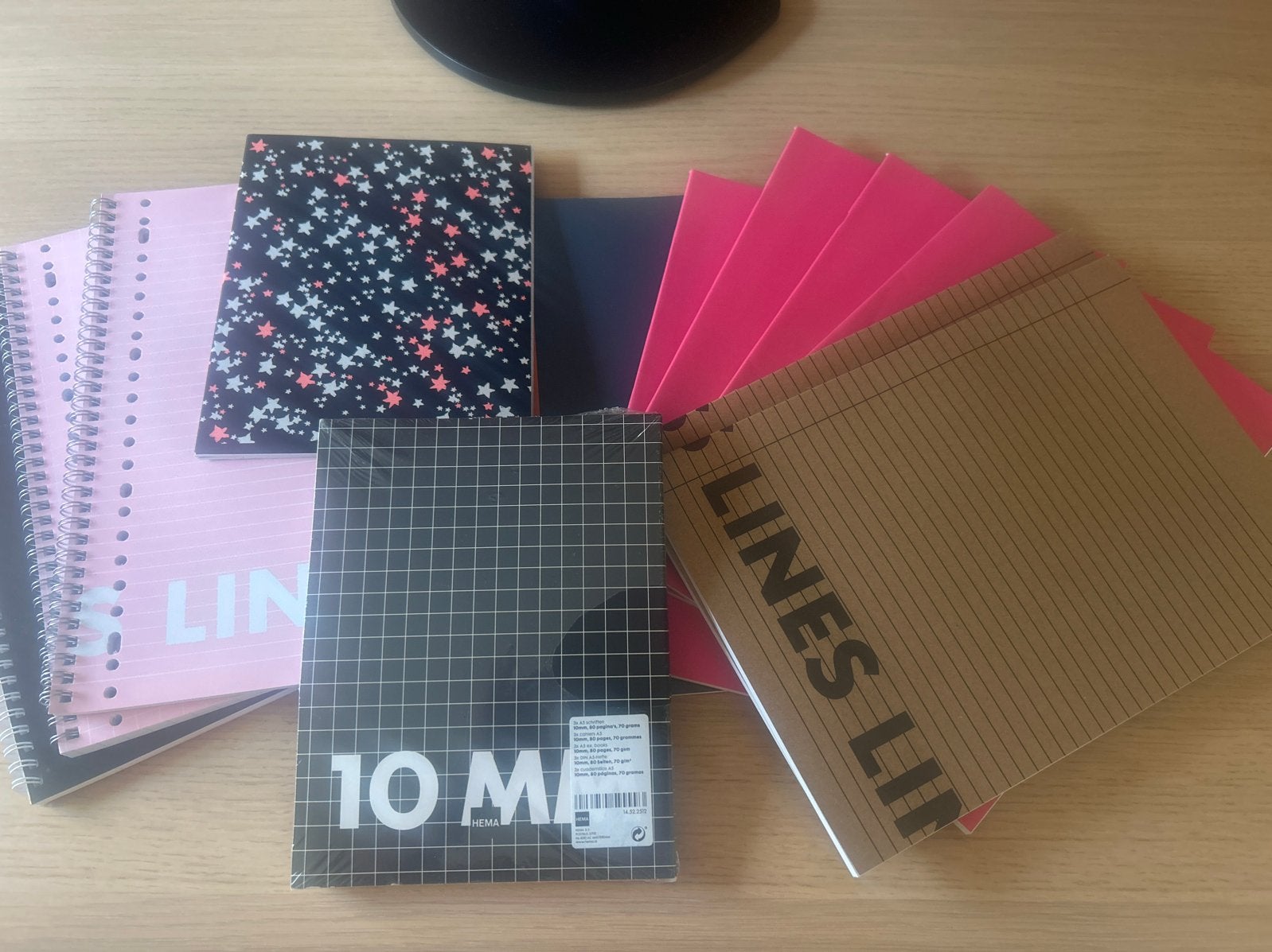 14-delige set schriften en schrijfmappen, Ophalen, Nieuw