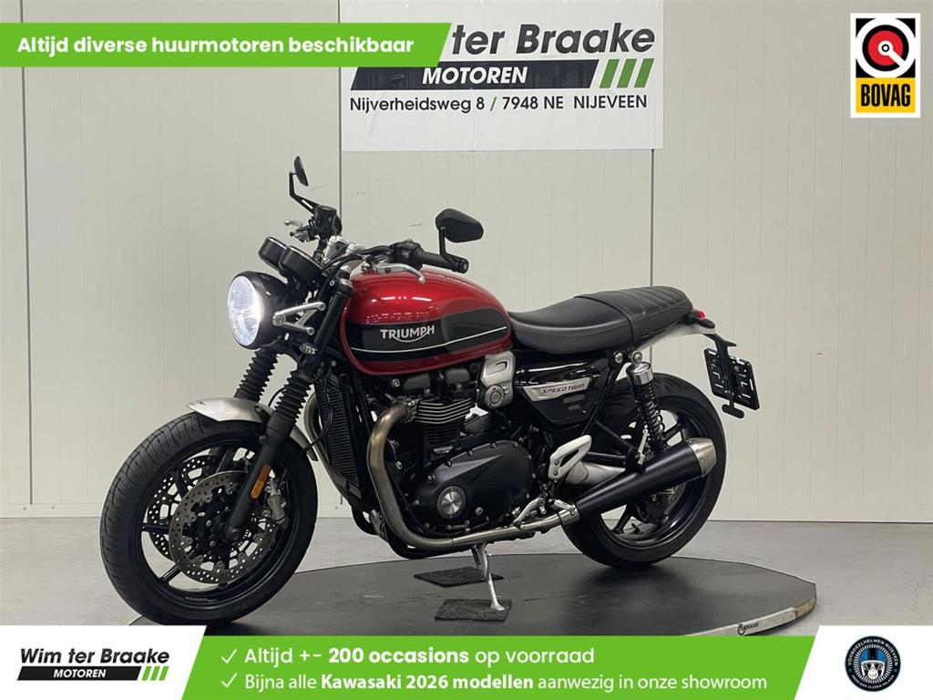 Triumph Speed Twin 1200 T120 ABS (bj 2019), Motoren, Motoren | Triumph, 2 cilinders, Motorrijbewijs A, Bedrijf, Onbekend