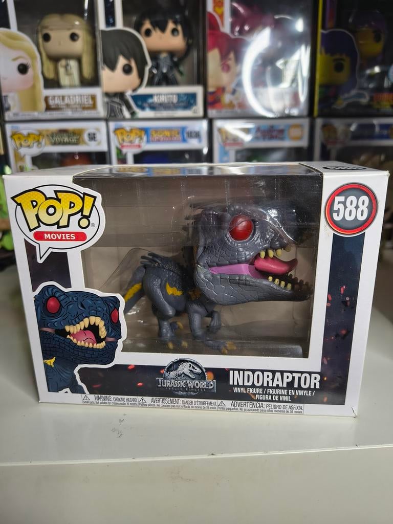 Funko Pop! Movies Indoraptor #588 - Jurassic World, Ophalen of Verzenden, Zo goed als nieuw