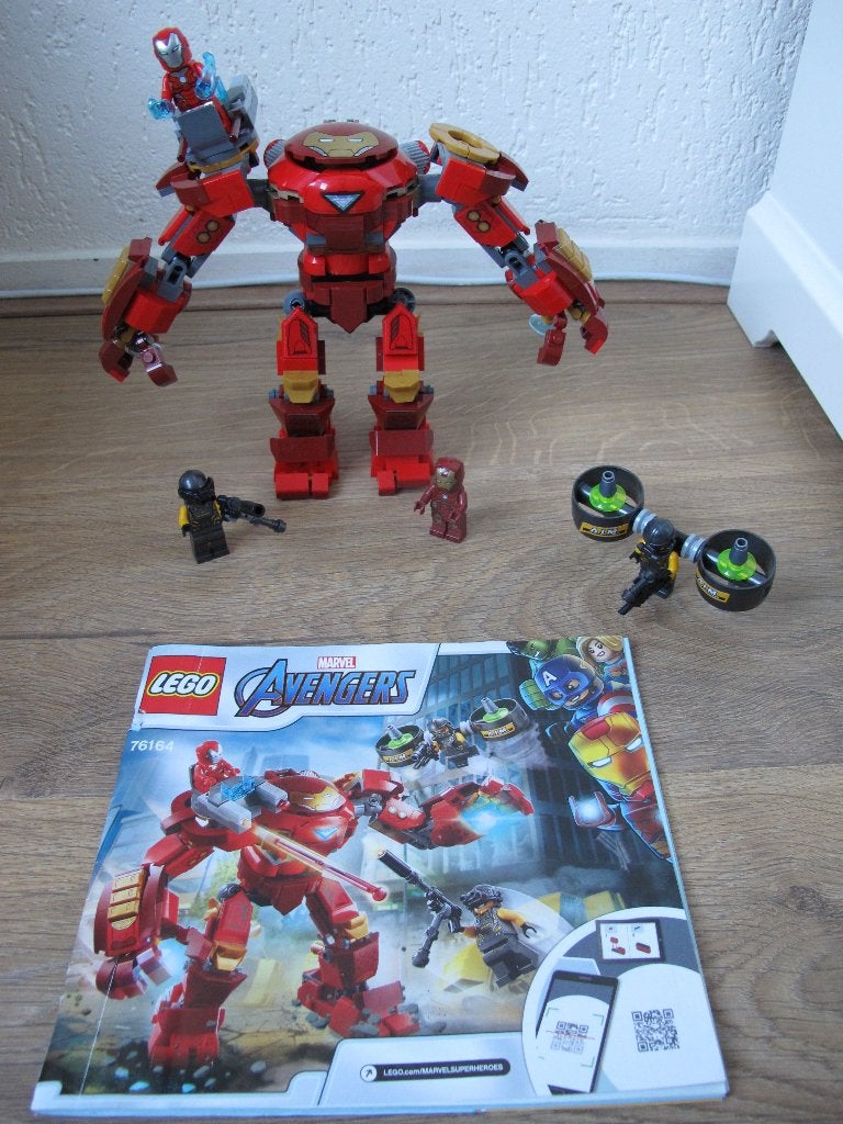 Lego Marvel 76164 Iron Man Hulkbuster versus A.I.M. Agent, Kinderen en Baby's, Inclusief instructies, Marvel, Lego, Ophalen of Verzenden