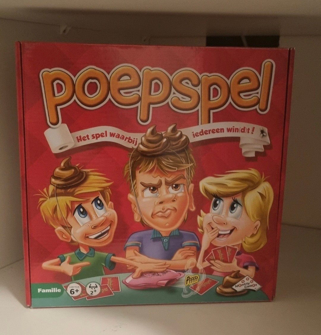 Poepspel, Ophalen of Verzenden, Zo goed als nieuw