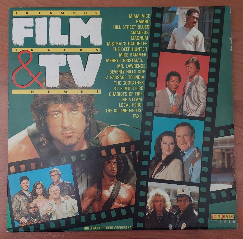 LP 18 famous Filmtracks en TV themes, Inclusief binnenhoes, Ophalen of Verzenden, Gebruikt, 12 inch