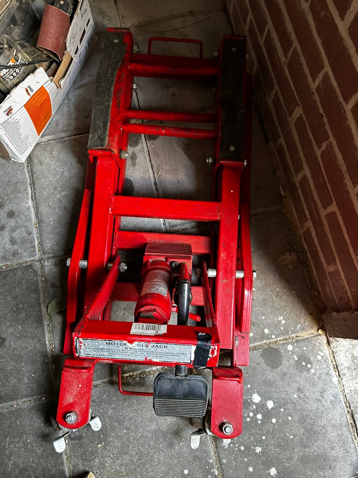 Motor lift, Ophalen