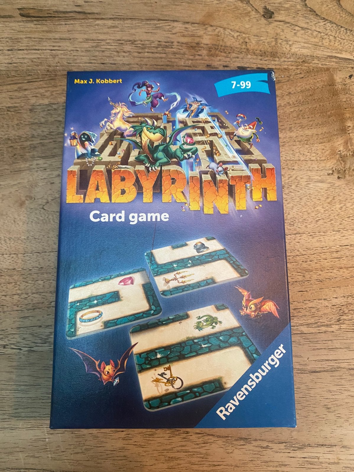 Ravensburger Labyrinth kaartspel/cardgame, zgan, Ophalen of Verzenden, Zo goed als nieuw