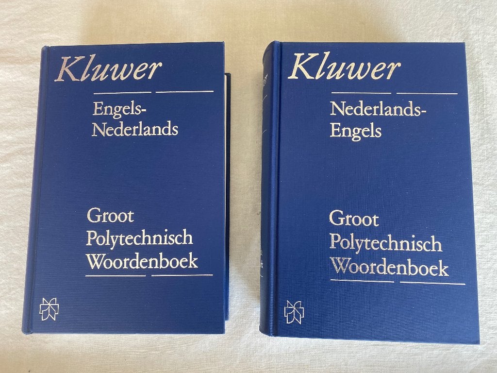 Groot Polytechnisch woordenboek NED - ENG en ENG - NED €30,-, Boeken, Ophalen of Verzenden, Zo goed als nieuw, Overige onderwerpen