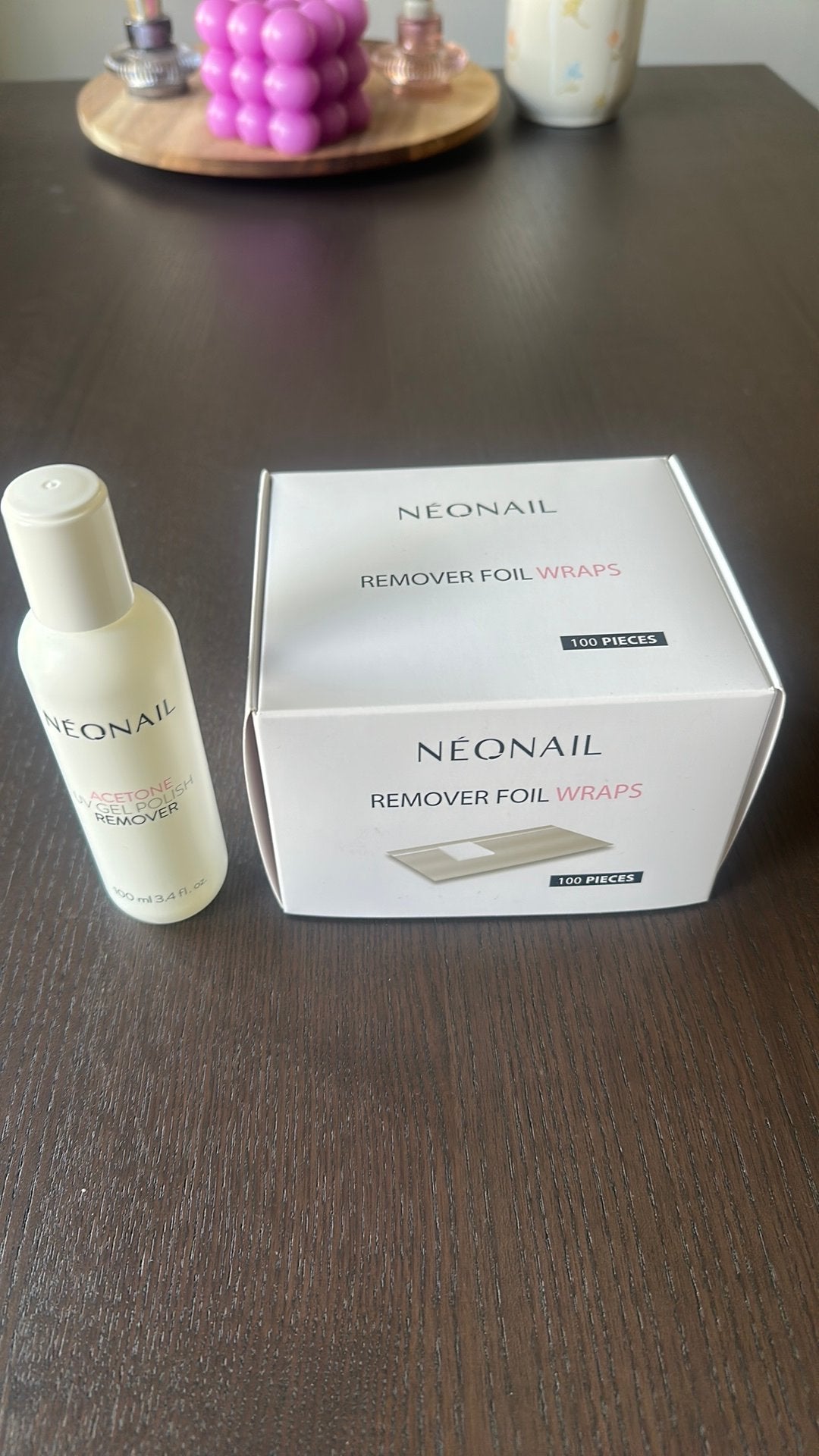 NéoNail remover + folie, Ophalen of Verzenden, Zo goed als nieuw, Grijs