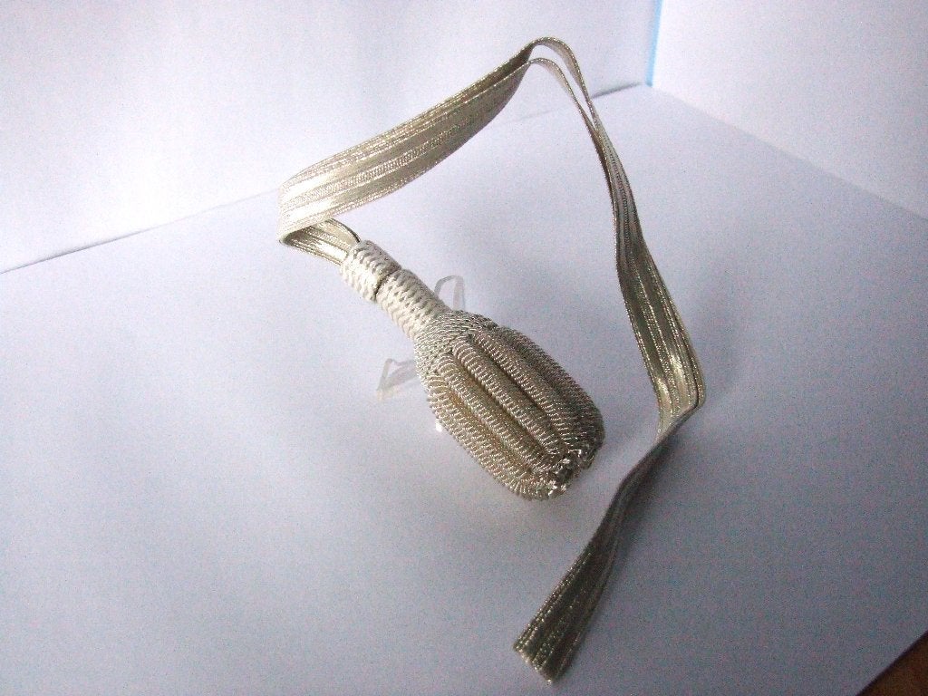 Sabel,Kwast,Zilver,WWII,Politie,Troepen,Klewang, Verzenden, Landmacht, Nederland, Zwaard of Sabel