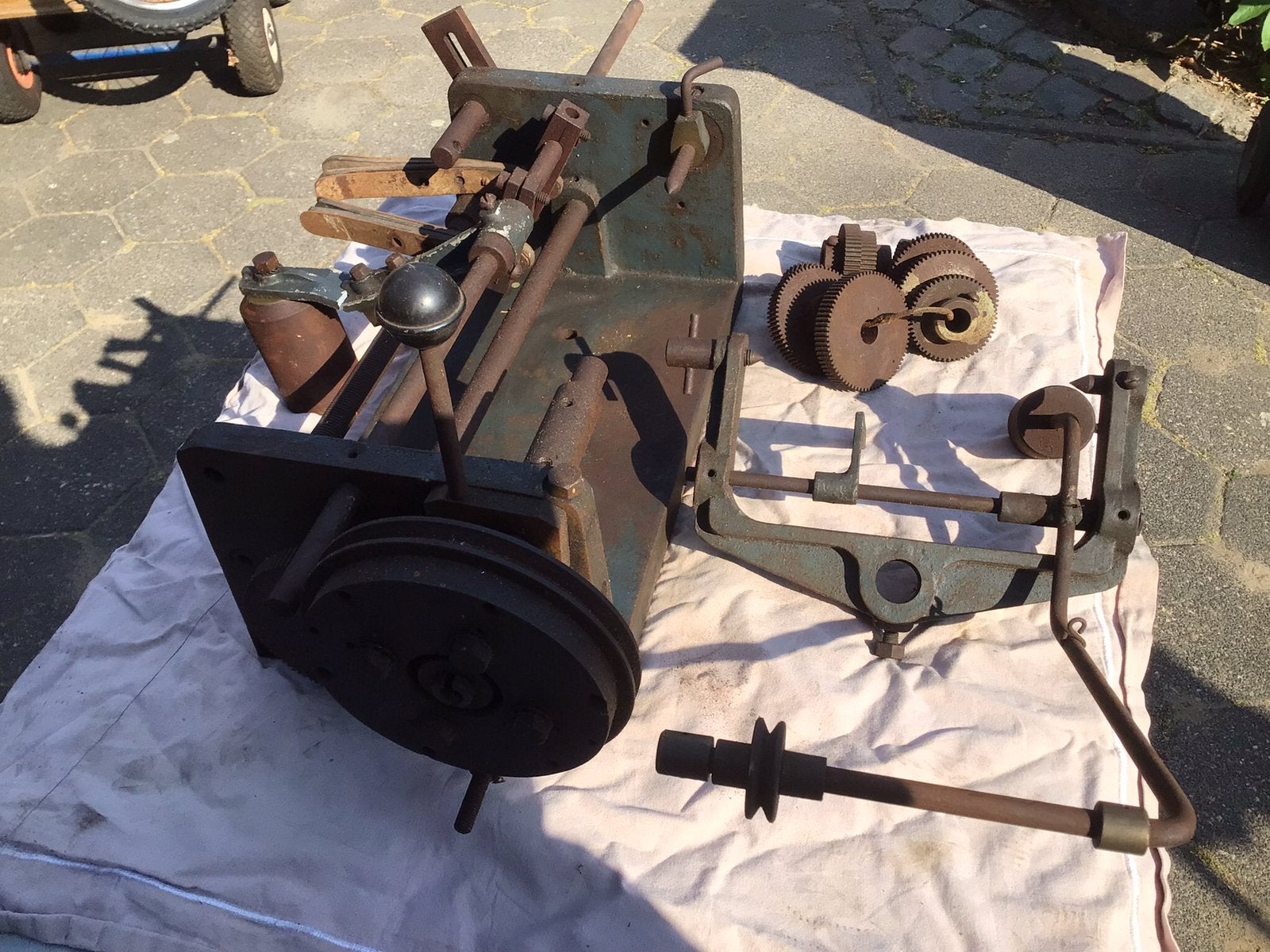 Spoelwikkel machine, Ophalen