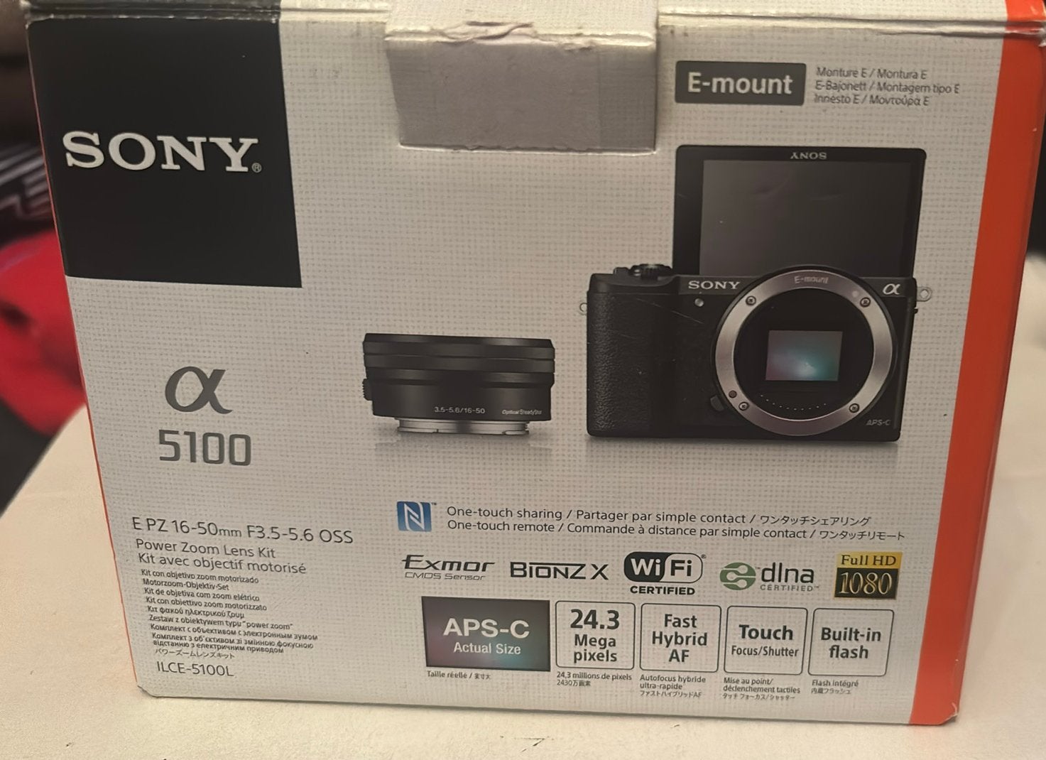 Sony Alpha A5100 systeemcamera met 16-50mm lens, Audio, Tv en Foto, Fotocamera's Digitaal, Compact, Ophalen of Verzenden, Zo goed als nieuw