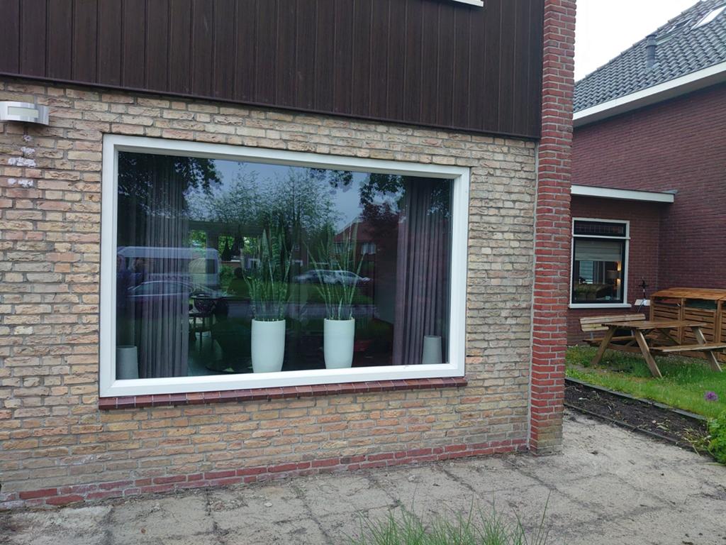 Finstral raam kozijn, Doe-het-zelf en Verbouw, Glas en Ramen, Ophalen, Gevelraam of Ruit, Gebruikt, 160 cm of meer