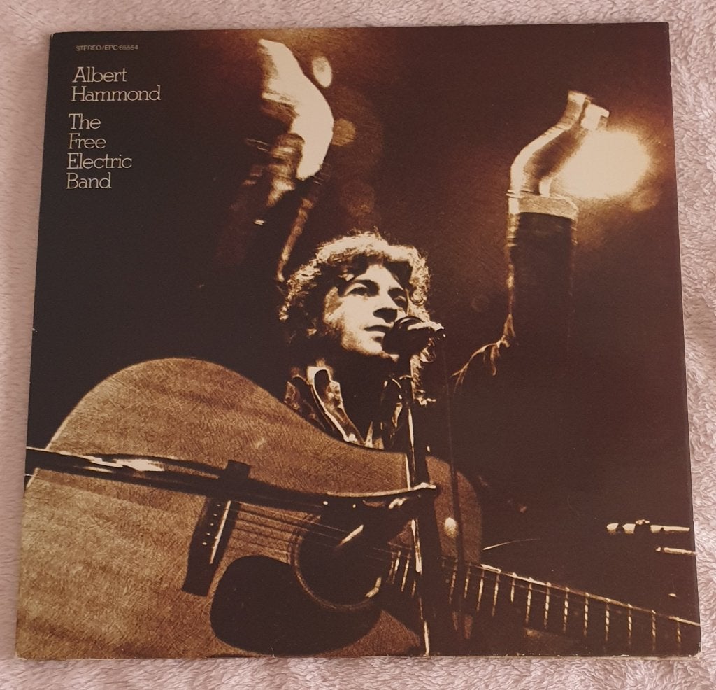 LP Albert Hammond - The free electric band 1973. mooie staat, Ophalen of Verzenden, 1970 - 1979, Zo goed als nieuw, 12 inch