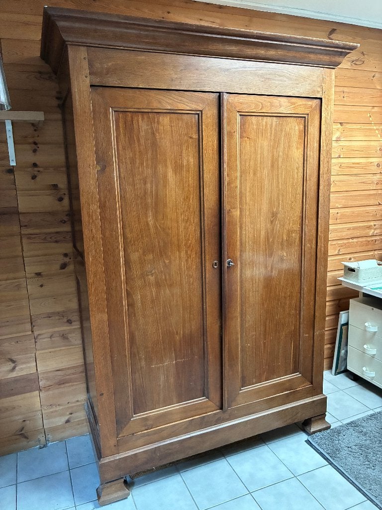 Te koop antieke Franse opbergkast., Ophalen, Gebruikt