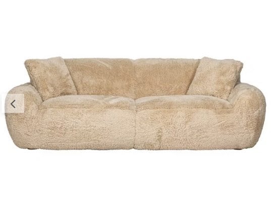 Richmond interiors bank Comfy Yakety sand, Ophalen, 100 tot 125 cm, Rechte bank, 200 tot 250 cm