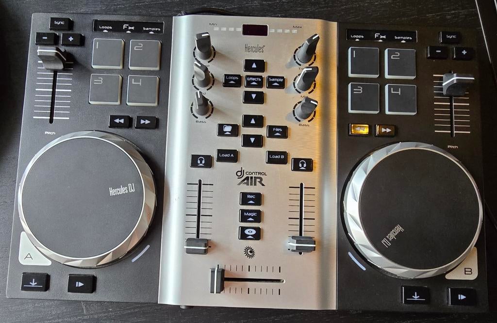 Hercules DJ Control AIR - Complete DJ-set voor beginners, Muziek en Instrumenten, Dj-sets en Draaitafels, Ophalen of Verzenden