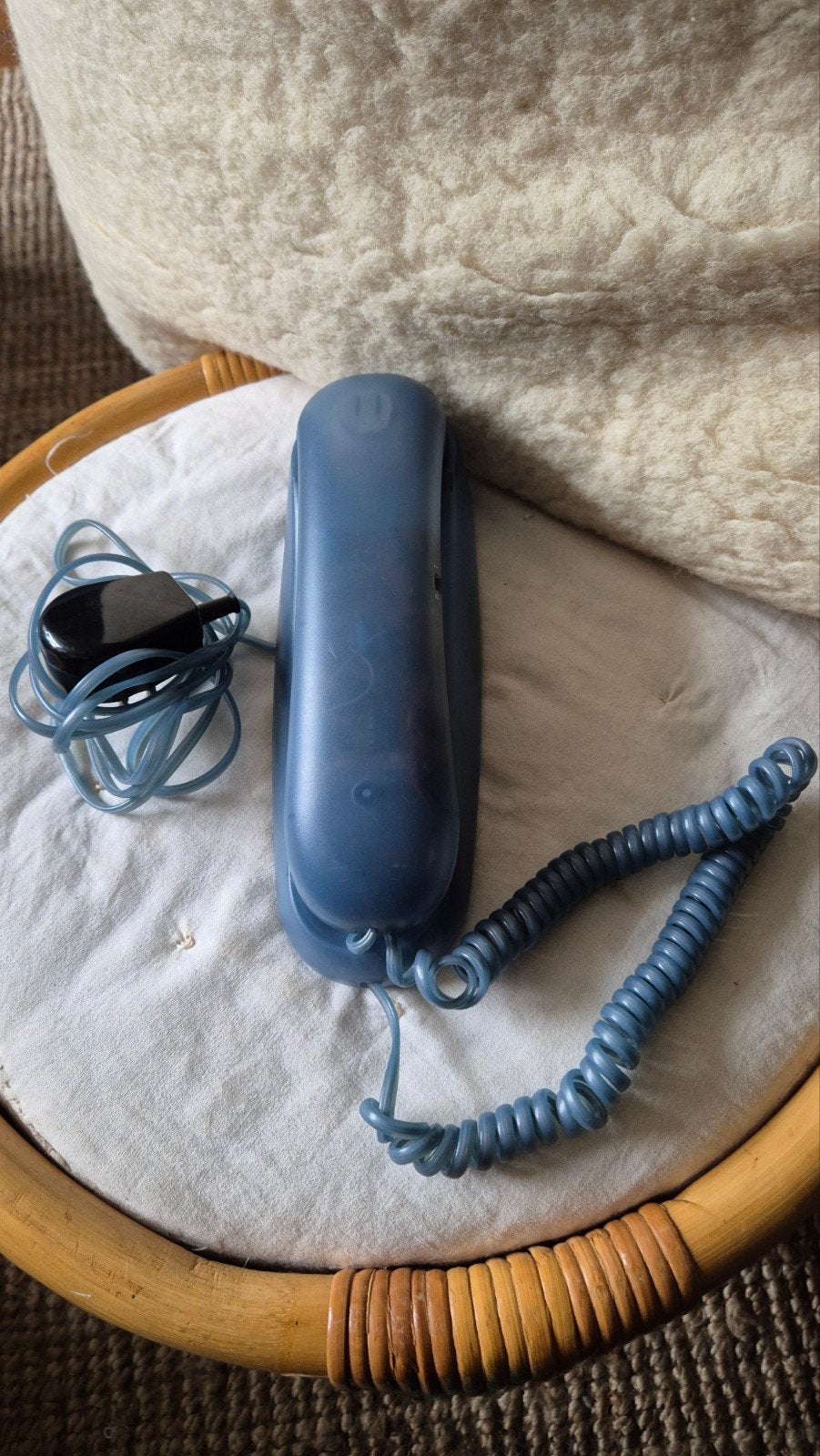 Premier Sydney vaste telefoon semitransparante blauwe, Ophalen of Verzenden, Gebruikt