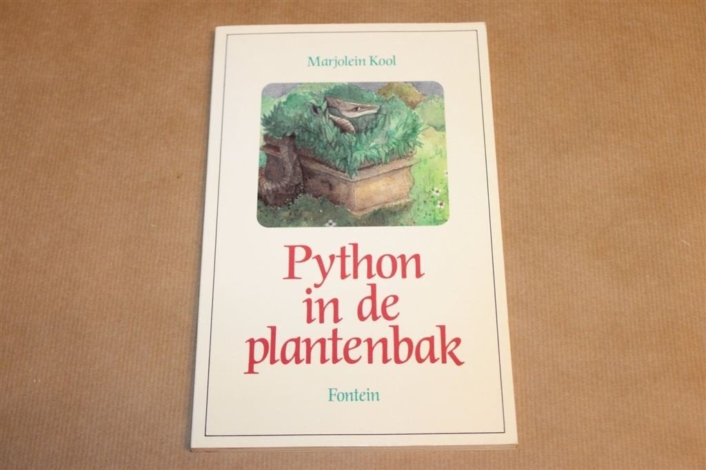 Python in de Plantenbak — Marjolein Kool, Gedichten 1993, Ophalen of Verzenden, Gelezen