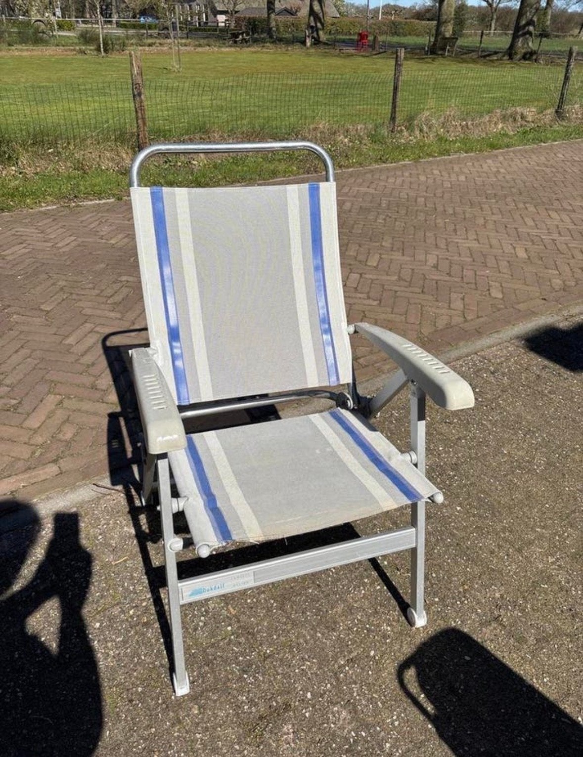 Campingstoel Dukdalf, Ophalen, Gebruikt, Campingstoel