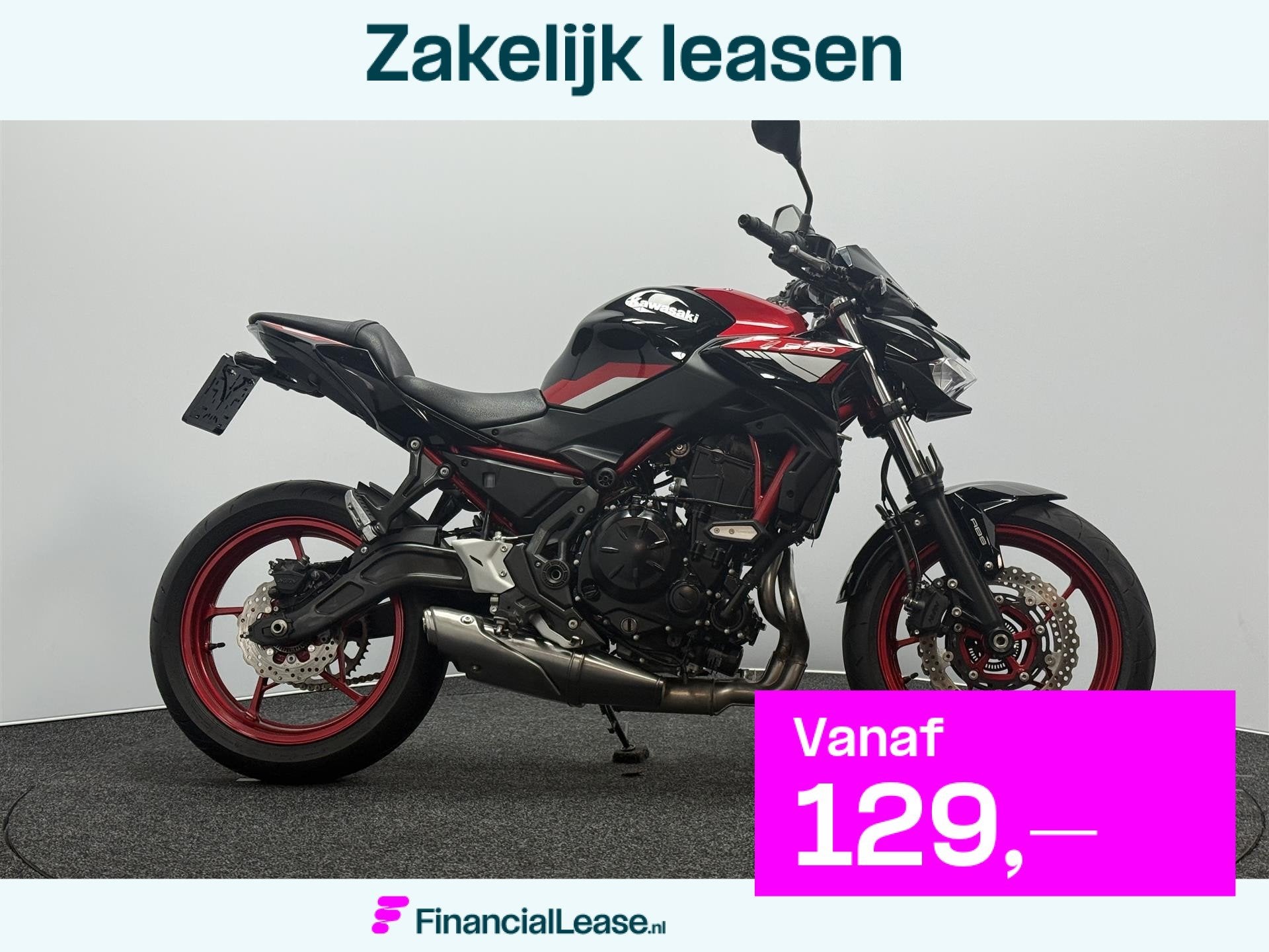 Kawasaki Z650 ABS, Bedrijf, ABS, 12 t/m 35 kW, Naked bike