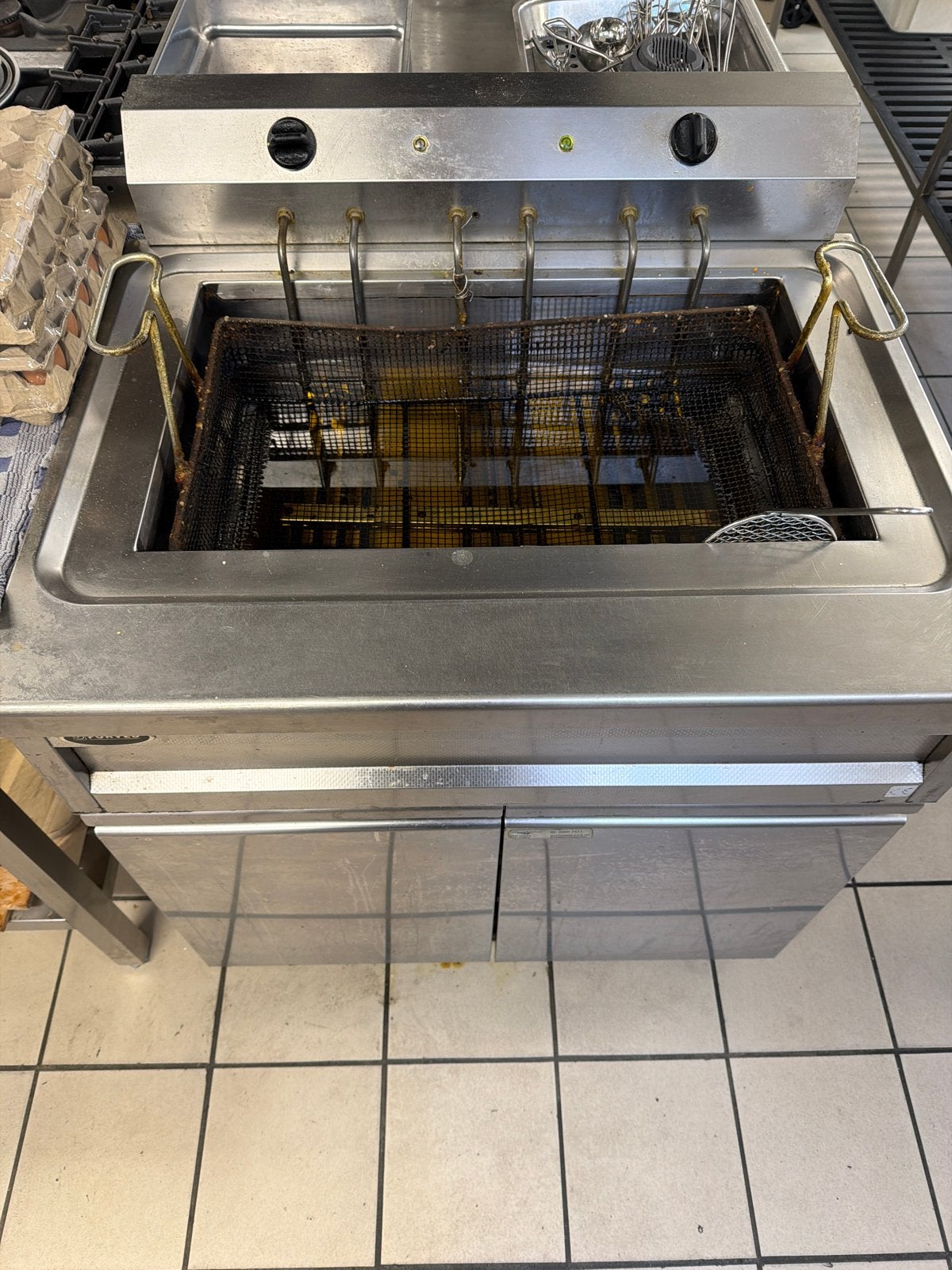 Professionele Frituurpan - Horeca Kwaliteit, Ophalen, Gebruikt, Fornuis, Frituur en Grillen