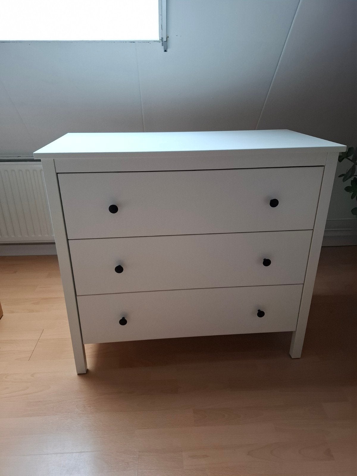 IKEA Koppang ladekast wit, Ophalen, 50 tot 100 cm, Zo goed als nieuw, 3 of 4 laden