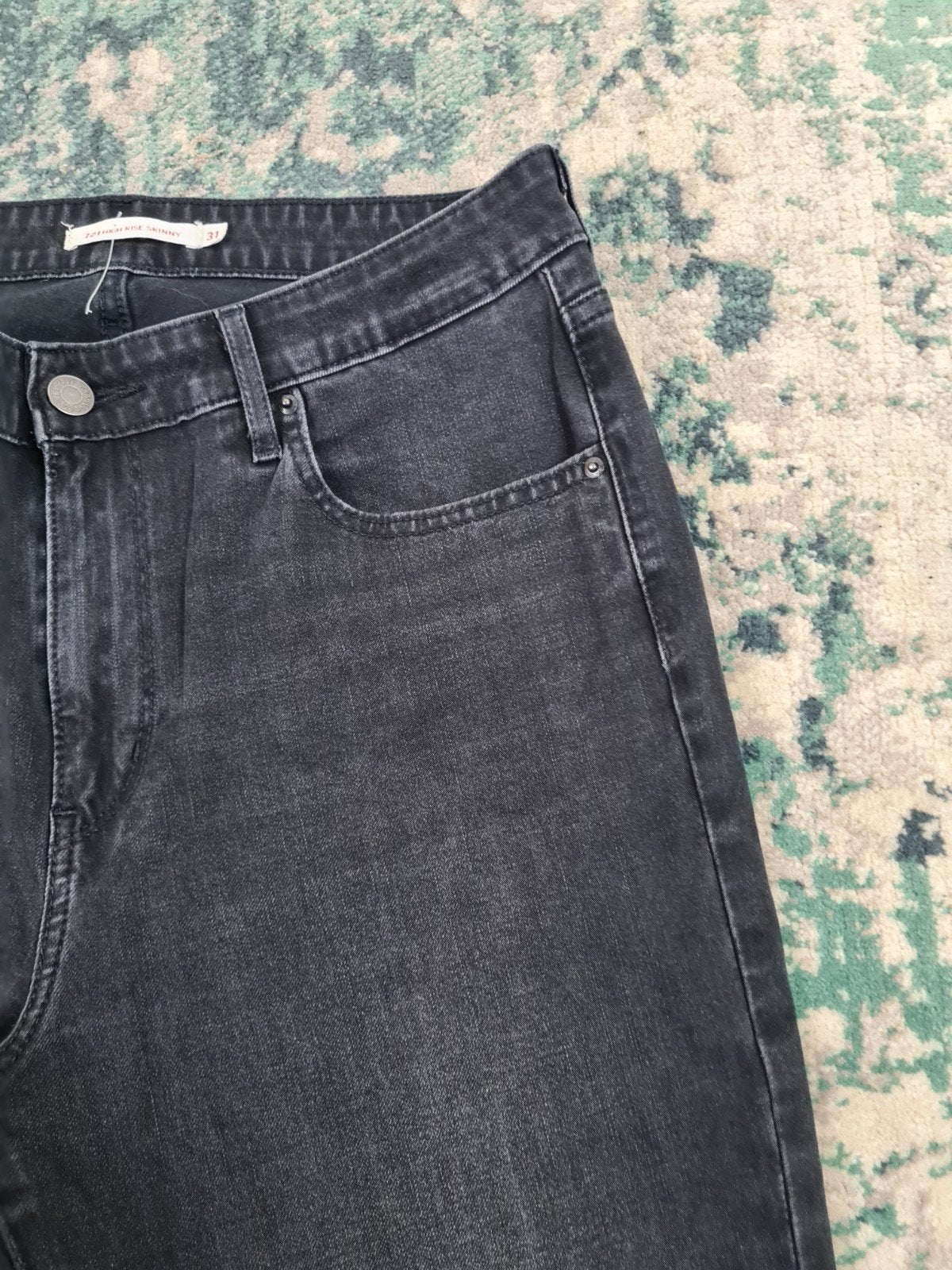 Levi’s 721 High Rise W31 L32 Dames Tulsi3132, Zwart, Ophalen of Verzenden, Zo goed als nieuw, W30 - W32 (confectie 38/40)