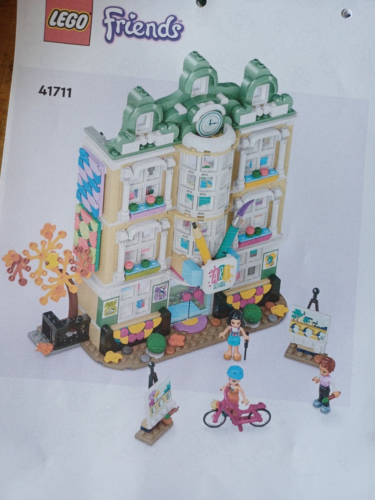 Lego Friends Heartlake Internationale School 41711, Lego, Ophalen of Verzenden, Zo goed als nieuw, Complete set