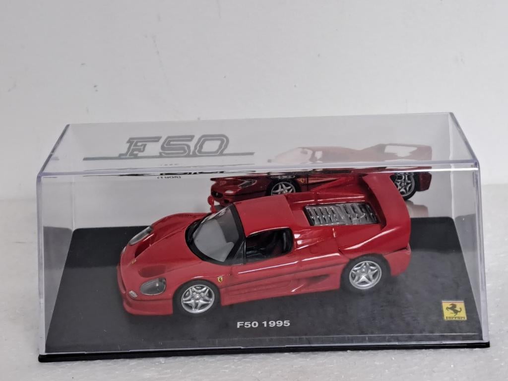 Ferrari F50 Hardtop rood 1/43, Hobby en Vrije tijd, Modelauto's | 1:43, Ophalen of Verzenden, Zo goed als nieuw, Auto, Overige merken