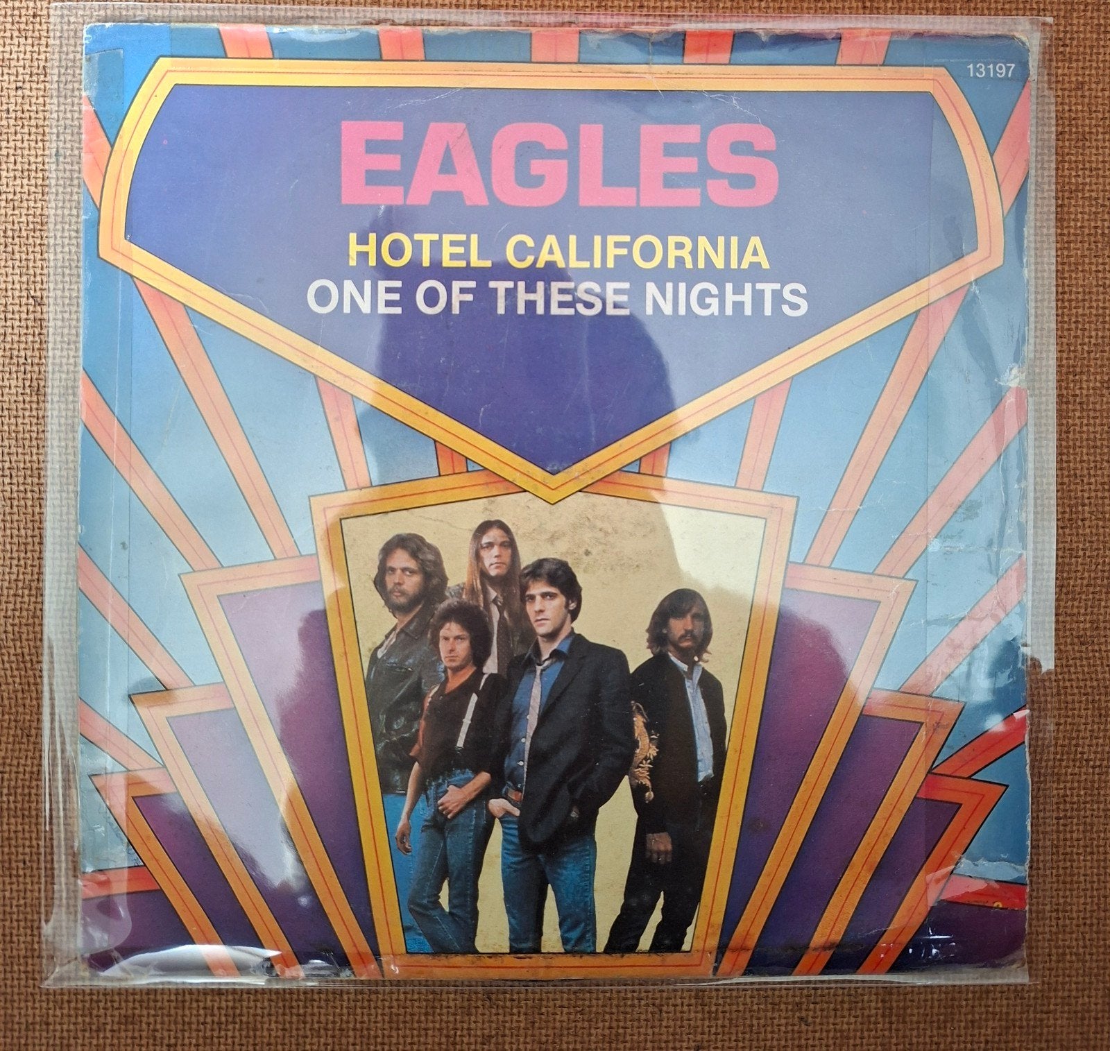 Eagles - Hotel California  - Single is TOP, Ophalen of Verzenden, Gebruikt, 7 inch, Pop