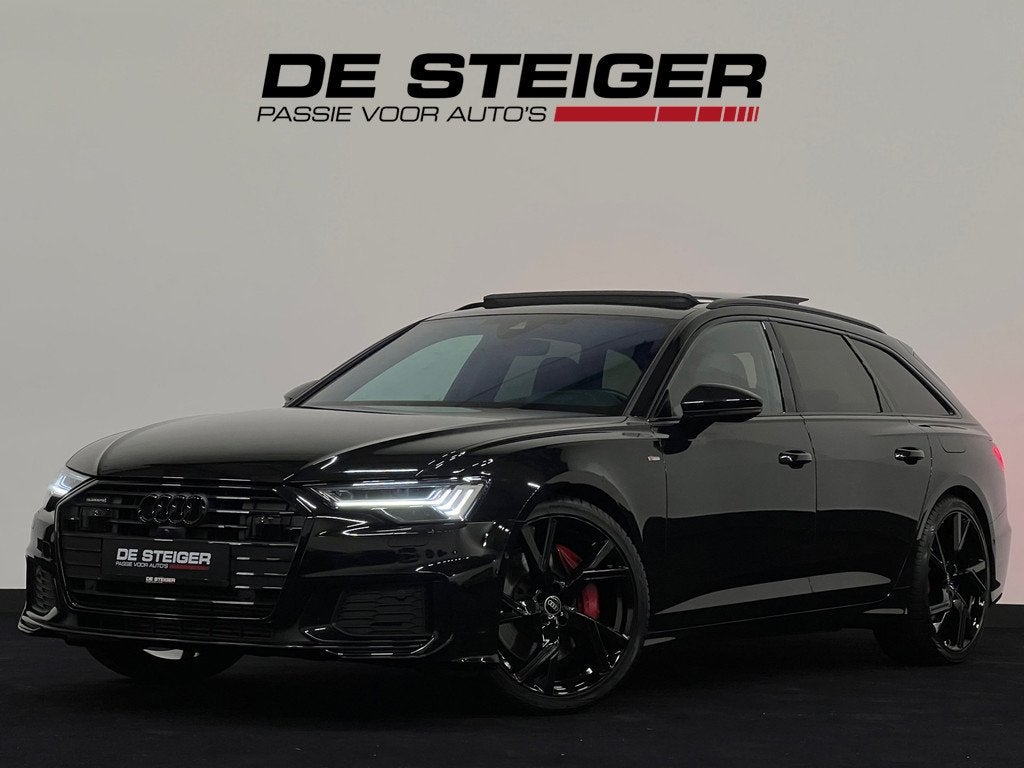 Audi A6 Avant 55 TFSI e quattro S6 Competition Pano 360 Nach, Auto's, Audi, Automaat, Gebruikt, Zwart, 4 cilinders