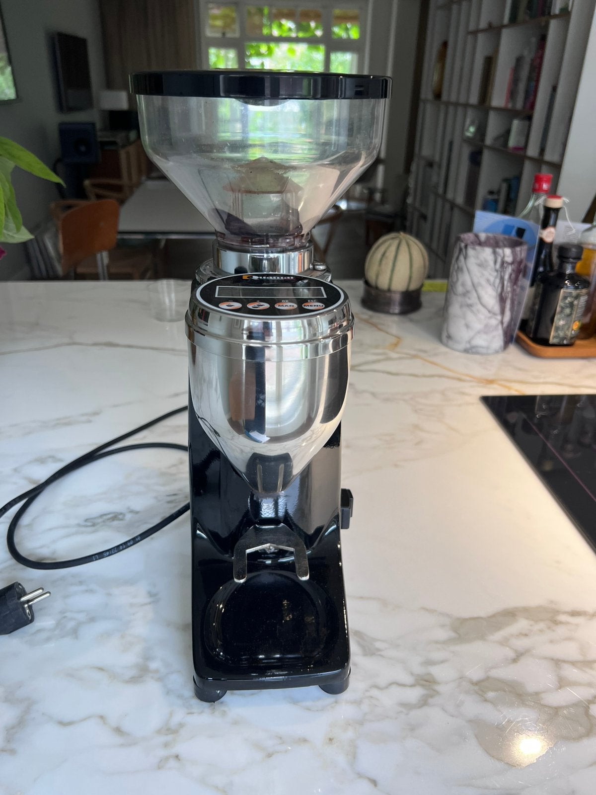 Quamar Q50 koffiemolen grind on demand, Ophalen, Gebruikt, Koffiemolen