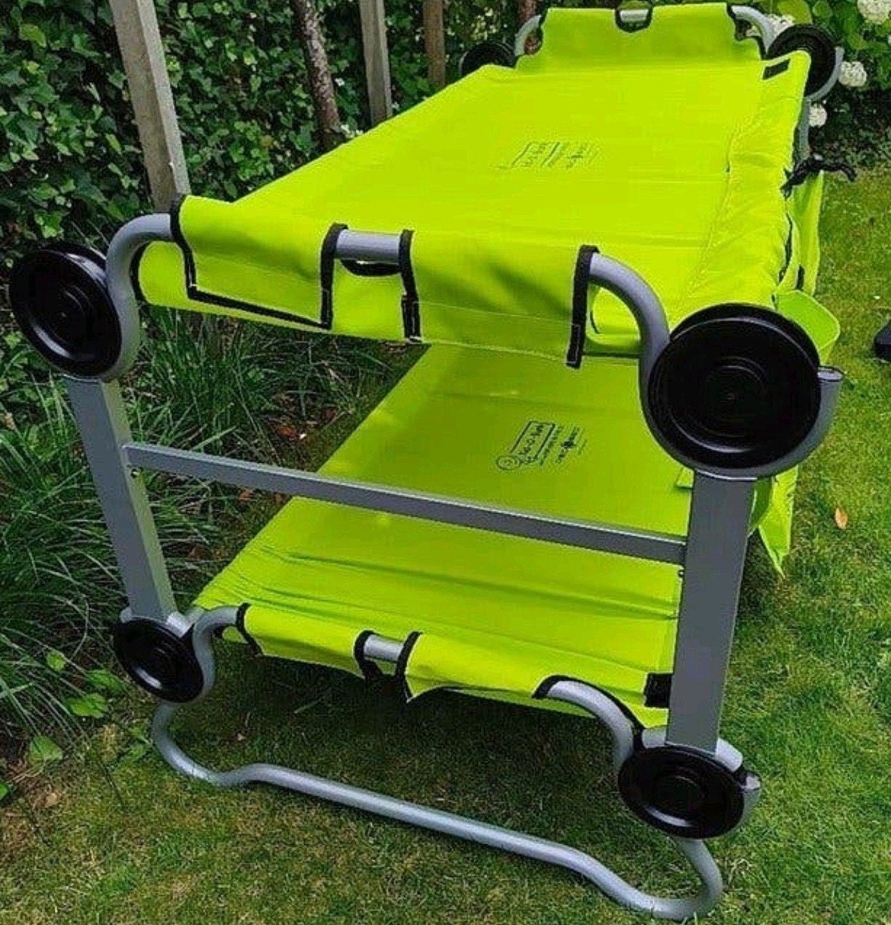 Kid-O-Bunk stapelbed - Ideaal voor kamperen en logeren, Ophalen of Verzenden, Zo goed als nieuw, 2-persoons