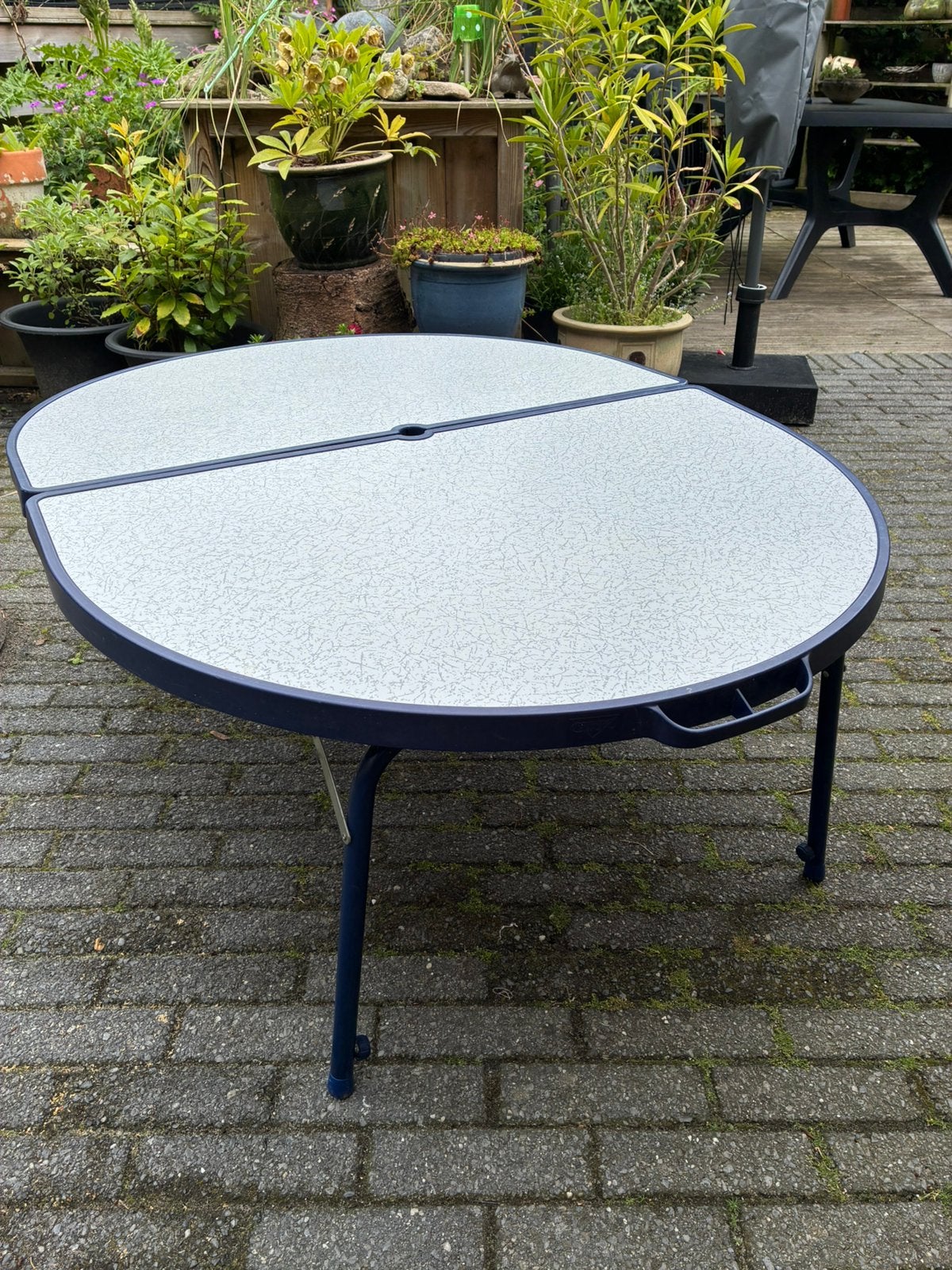 Campingtafel Crespo, Caravans en Kamperen, Kampeermeubelen, Ophalen, Gebruikt, Campingtafel