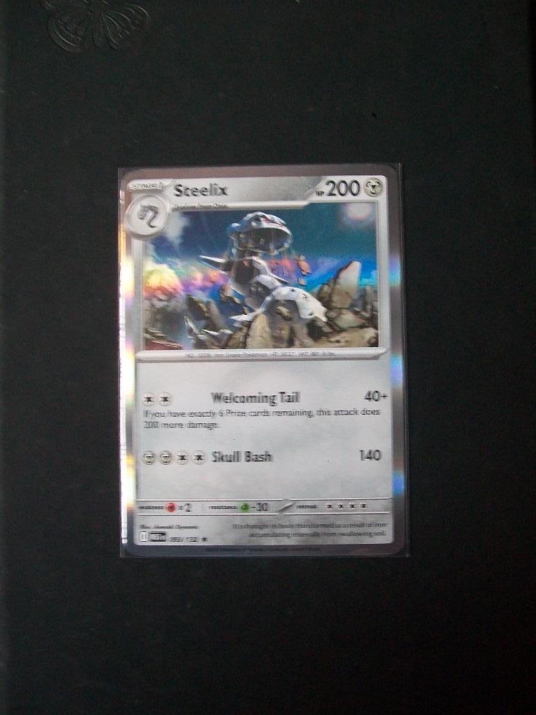 8612. Nieuwe Pokemon Kaart holo rare STEELIX HP200 (093/132), Verzenden, Nieuw, Losse kaart, Foil
