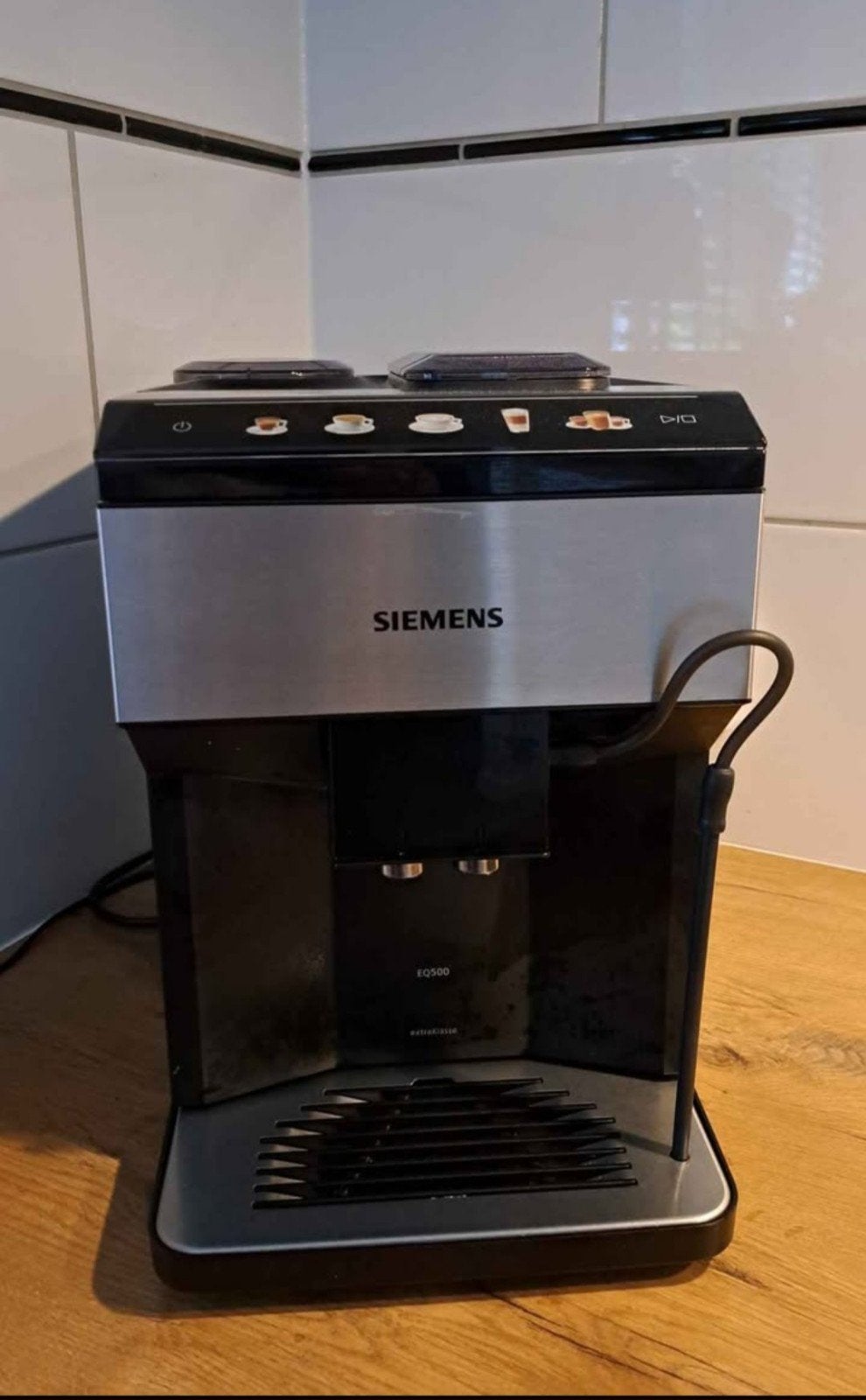 Foto 3 van Siemens koffiemachine - half jaar oud, zo goed als nieuw