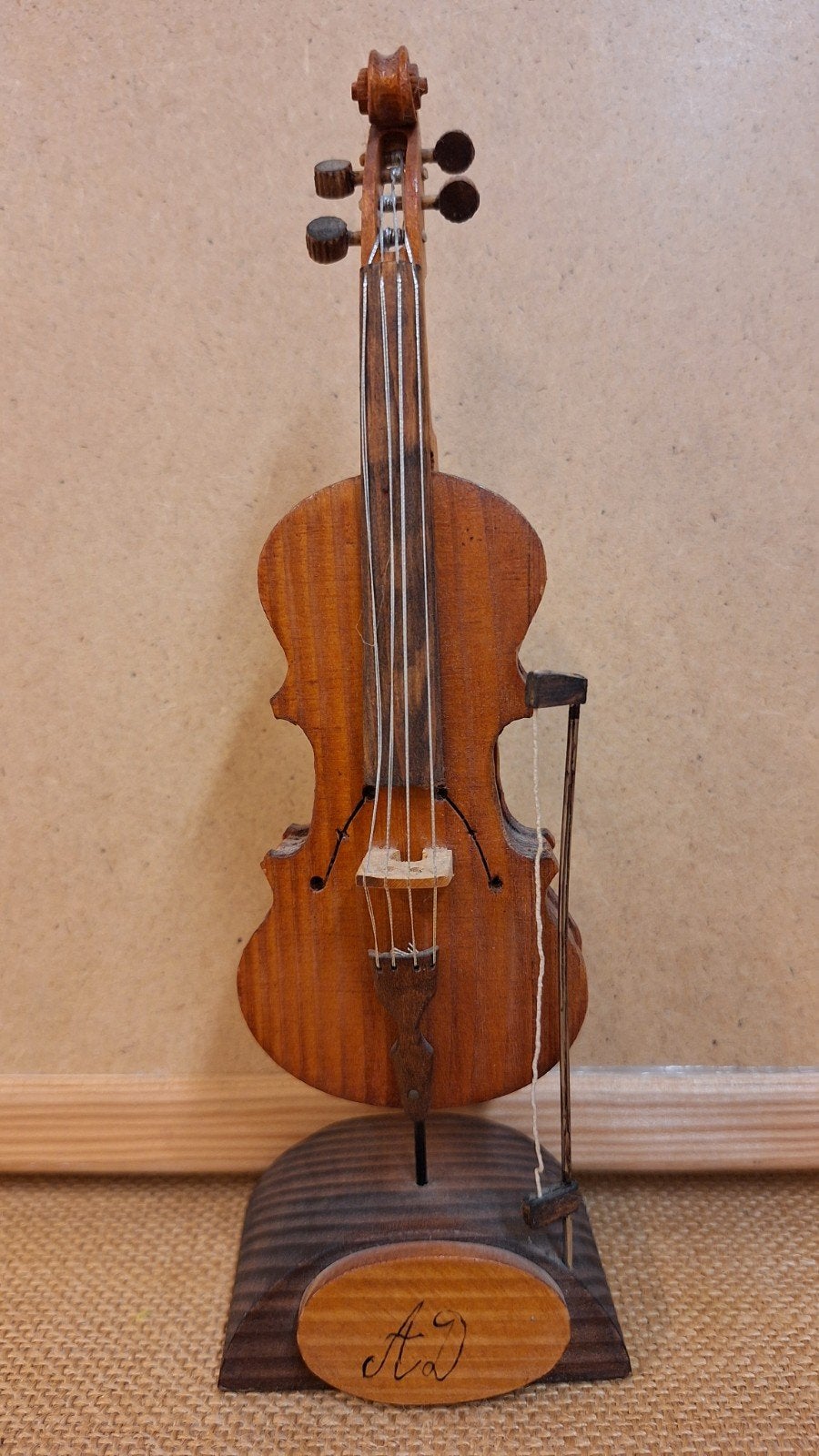 Mini cello 22 cm, Muziek en Instrumenten, Strijkinstrumenten | Violen en Altviolen, Ophalen of Verzenden
