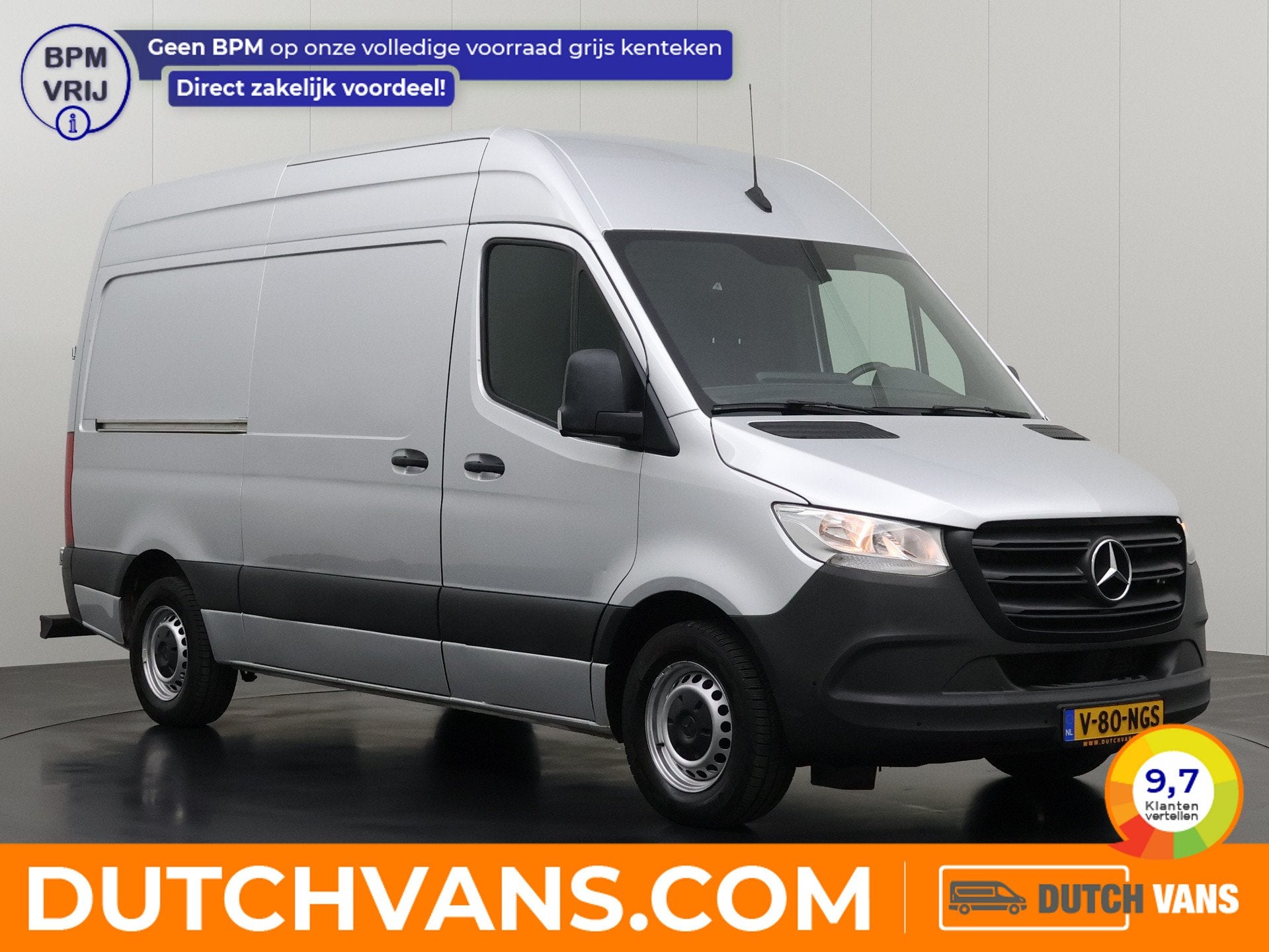 Mercedes-Benz Sprinter 315CDI Automaat L2H2 | Trekhaak | Mul, Auto's, Automaat, Elektrische ramen, Gebruikt, 4 cilinders