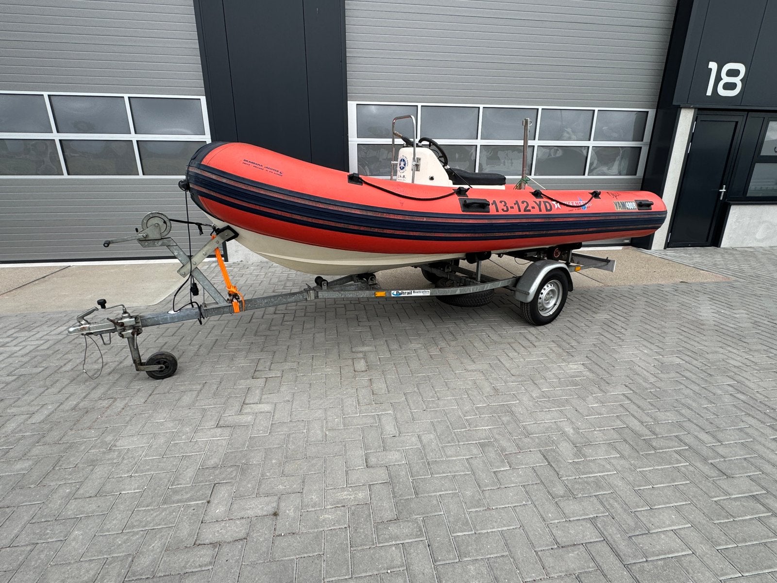 Yam 480R, Watersport en Boten, Ophalen, Gebruikt, 0 pk, Inclusief trailer