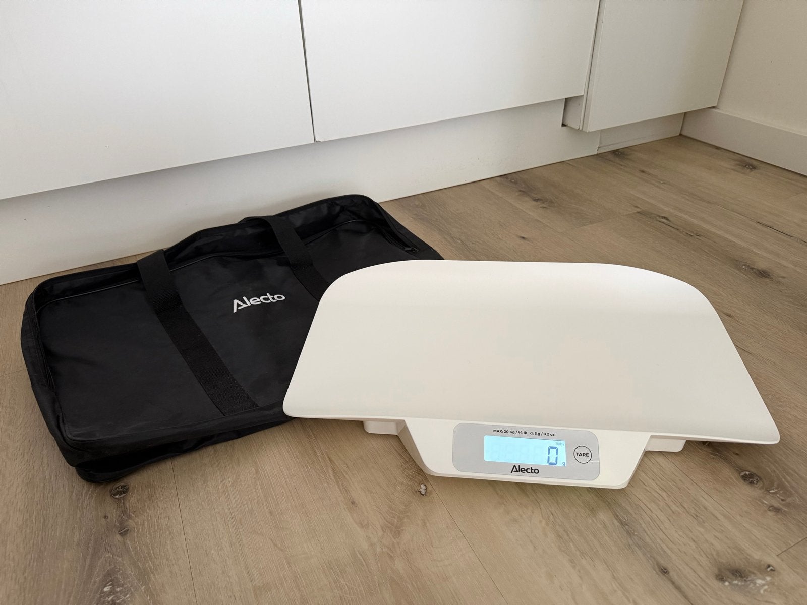 Alecto BC-30 Babyweegschaal met draagtas, Ophalen, Minder dan 10 kg, Overige typen, Fijner dan 1 gram