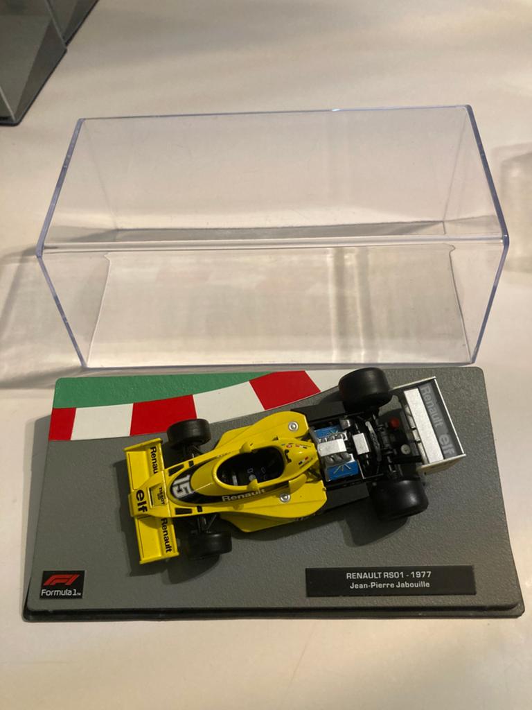 Renault rs01-1977 jean-pierre jabouille 1/43, Hobby en Vrije tijd, Modelauto's | 1:43, Ophalen of Verzenden, Nieuw, Auto
