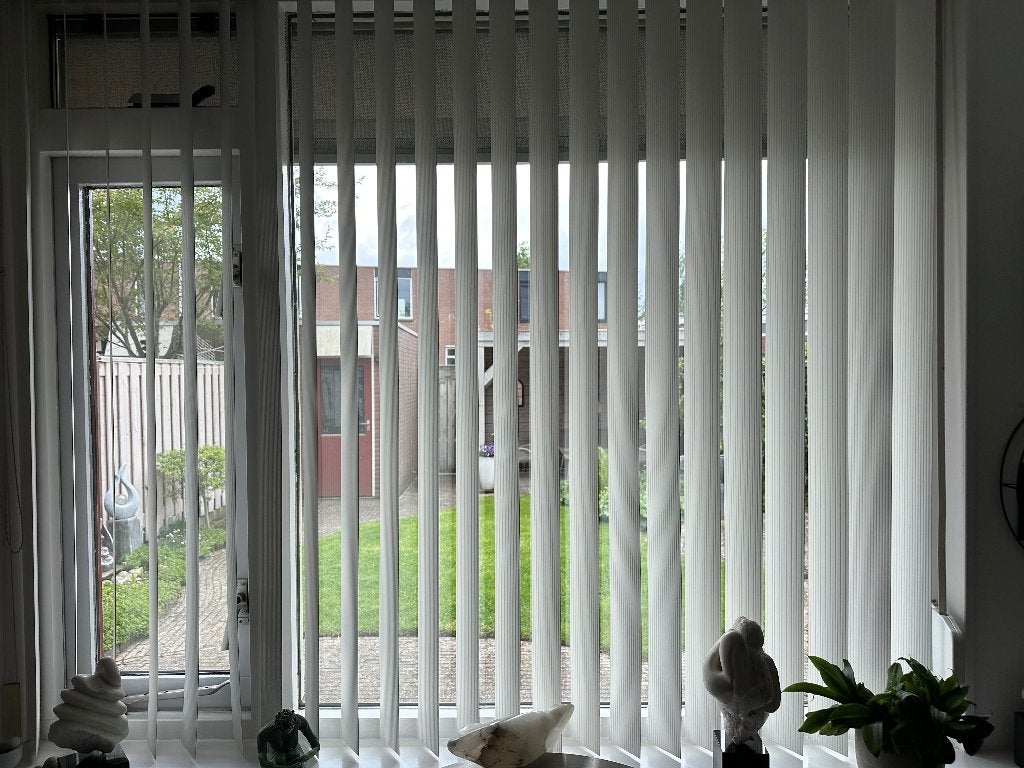 Lamellen, Ophalen, Gebruikt, Wit, 150 tot 200 cm