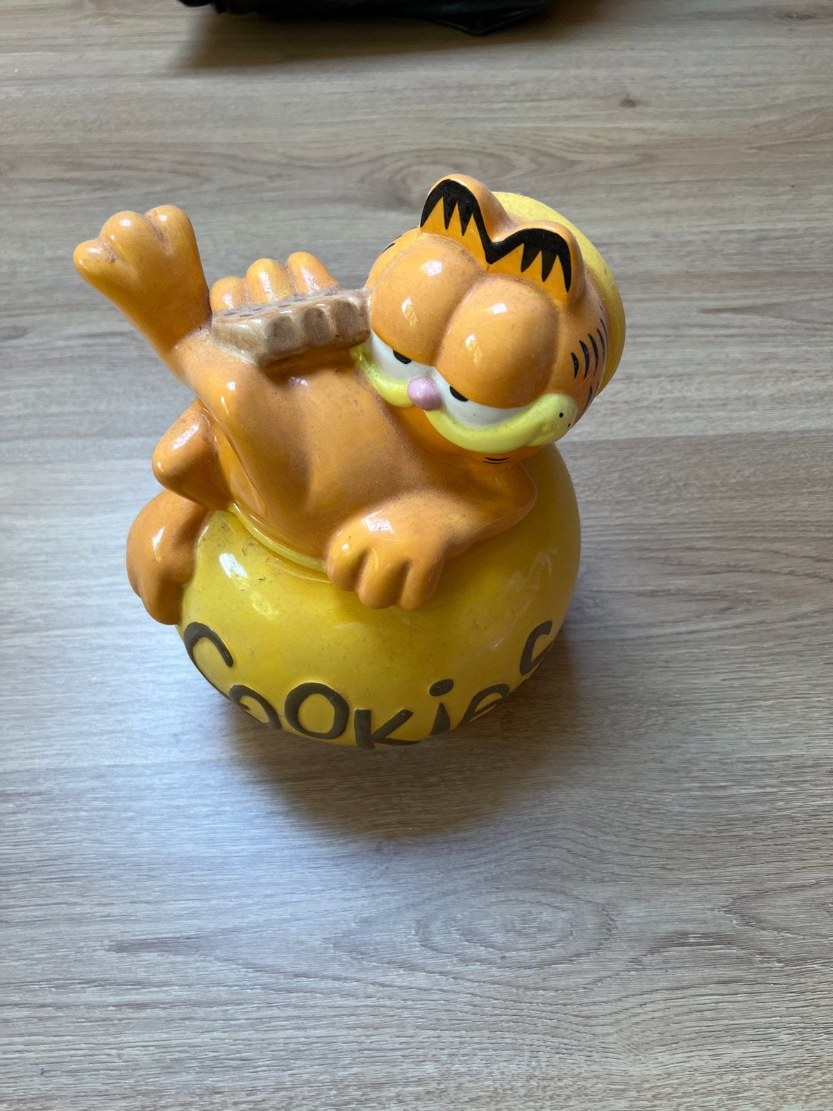 Zeldzame Vintage Garfield Koekjespot - Perfect voor verzamel, Ophalen of Verzenden, Gebruikt