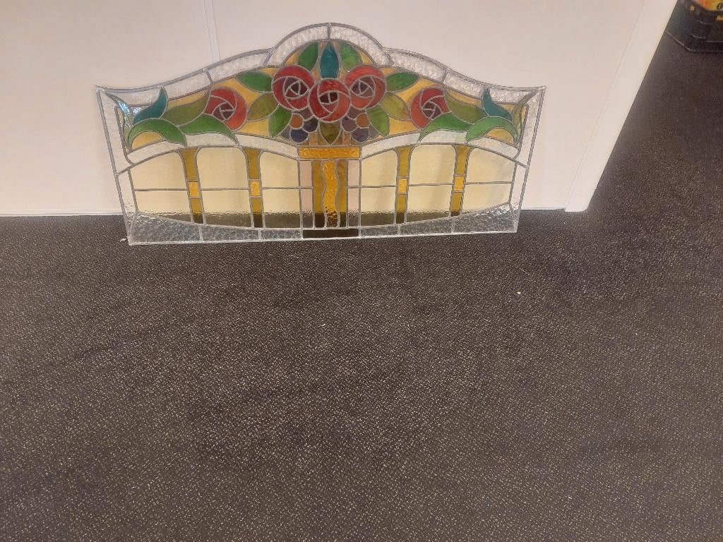 4 ( nog 1 beschikbaar ) stuks glas in lood ramen ( 500669), Ophalen
