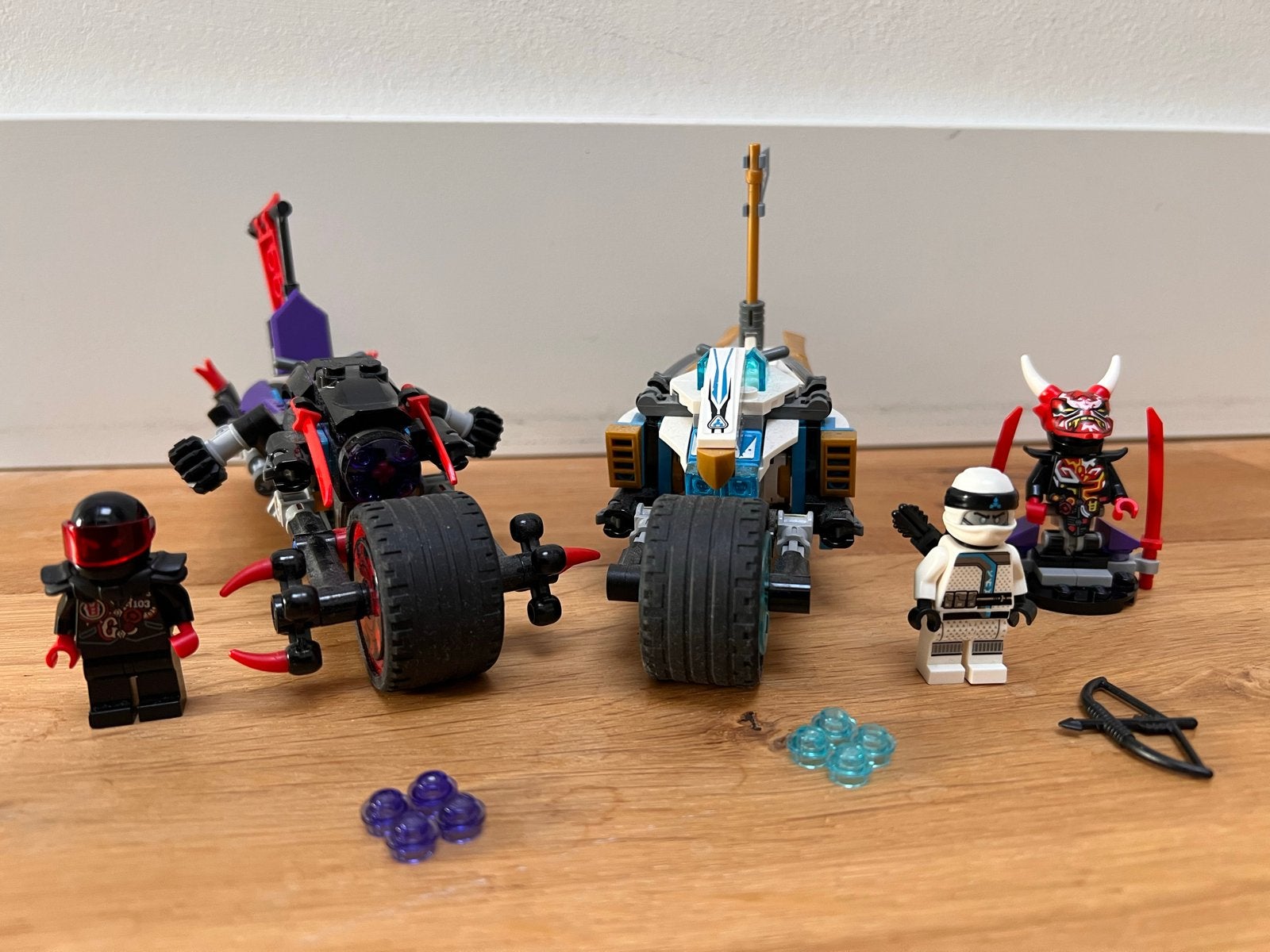 LEGO Ninjago 70639: Street Race of Snake Jaguar, Gebruikt, Lego, Ophalen of Verzenden, Compleet