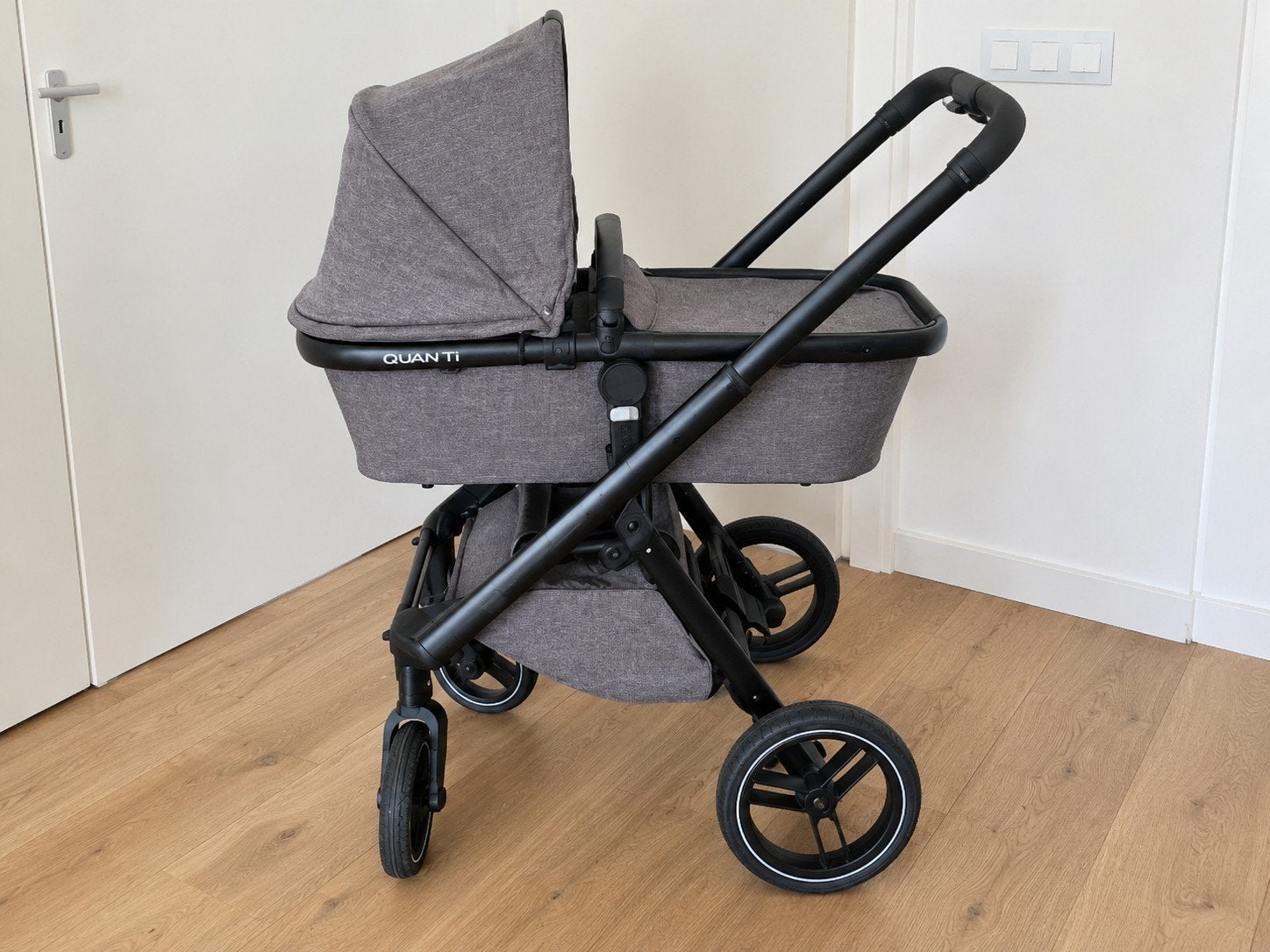 Complete Dubatti kinderwagen, Gebruikt, Combiwagen, Met reiswieg, Ophalen