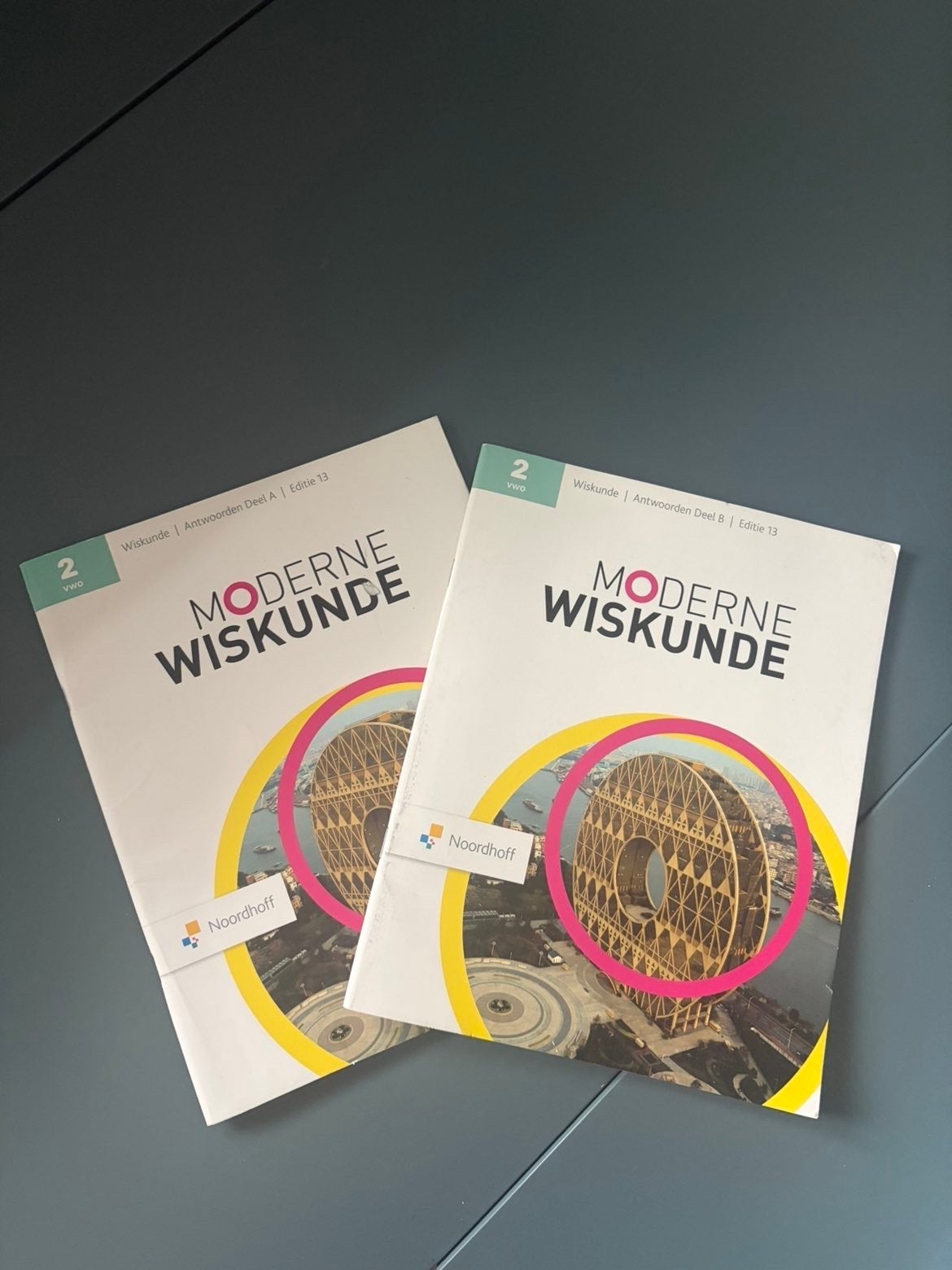 Moderne Wiskunde Antwoordenboek Deel A & B VWO 2, Boeken, Ophalen of Verzenden, Zo goed als nieuw, VWO, Wiskunde A